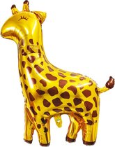 Ballon girafe - XL - 82x63cm - Ballon aluminium - Ballons - Animaux - Thema - Girafe - Zoo - Décoration - Ballons - Soirée à Thema