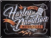 Harley-Davidson Spark Plug Tinnen Bord