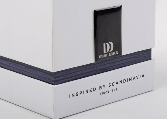 Danish Design Rhine Medium Watch - Montre homme Danish Design - Zwart - Diamètre 35 mm - Titane