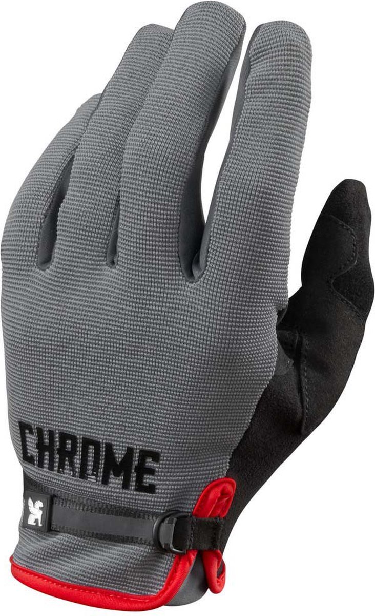 Chrome Cycling 2.0 Lange Handschoenen Zwart,Grijs M Man