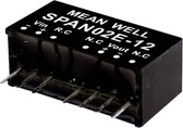 Mean Well SPAN02A-12 DC/DC-convertermodule 167 mA 2 W Aantal uitgangen: 1 x Inhoud 1 stuk(s)