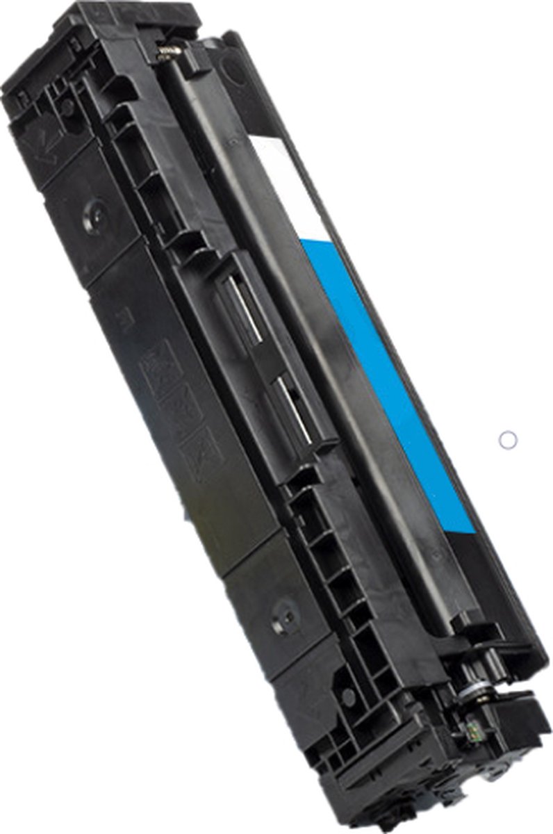 Geschikt voor HP 207A / W2211A Toner cartridge - Cyaan - MET CHIP - Geschikt voor HP Color LaserJet Pro M255DW - M255NW - MFP M283FDW - M282NW