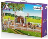 Schleich Groot wedstrijdtoernooi met paarden 42338 - Paard Speelfigurenset - Horse Club - 111 x 62 x 23 cm