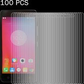 100 Stuks Lenovo K6 Note Gehard glazen schermprotector 0.26mm 9H ultra 2.5D hardheid