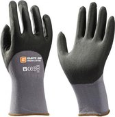 Glove On Touch Extra Werkhandschoenen Grijs - Maat L - Nitril Handschoenen
