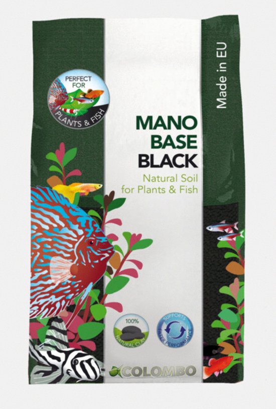 Colombo - Bodembedekker - Flora Mano Base - Kleur: Zwart - 10 liter