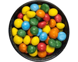 Van Delft - Coloured Chocolate Kruidnoten - Gekleurde Kruidnoten / Pepernoten - 250gr