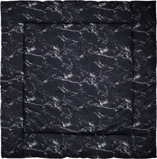 MamaLoes Marmer Zwart 100 x 100 cm Boxkleed ML020215