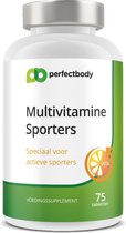Multivitamine Sporters - 75 Tabletten - PerfectBody.nl