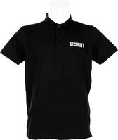 Fostex polo shirt security stretch zwart