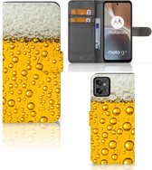 Telefoonhoesje Motorola Moto G32 Flip Cover Valentijn Cadeautje hem Bier