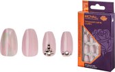 Royal 24 Glue-On Nails - Blossom Pink