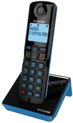 Alcatel S280 dect telefoon vaste lijn met nummerherkenning Zwart/Blauw