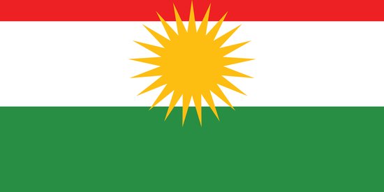 Drapeau Kurdistan 70x100cm