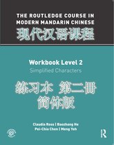 Routledge Course In Modern Mandarin Chinese Workbook Level 2