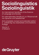 Sociolinguistics/Soziolinguistik 3
