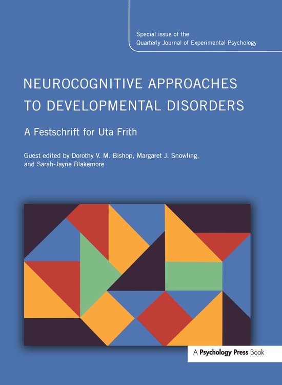 Neurocognitive Approaches to Developmental Disorders - cover