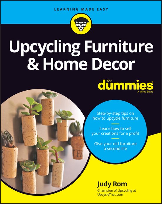 Upcycling Furniture & Home Decor For Dummies - cover