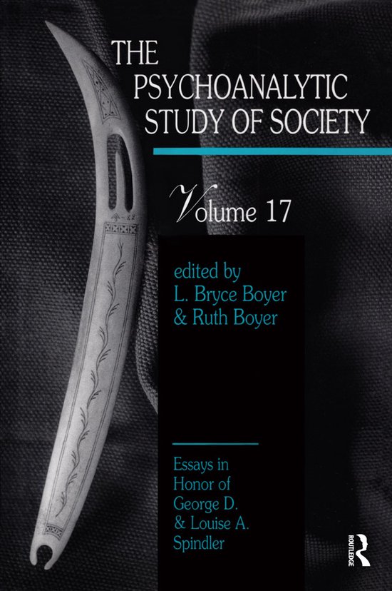 The Psychoanalytic Study of Society - cover