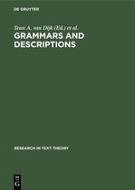 Research in Text Theory1- Grammars and Descriptions