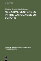 Empirical Approaches to Language Typology [EALT]16- Negative Sentences in the Languages of Europe