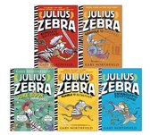 Julius Zebra 5 Kids Books Children Collection by Gary Northfield in ENGLISH