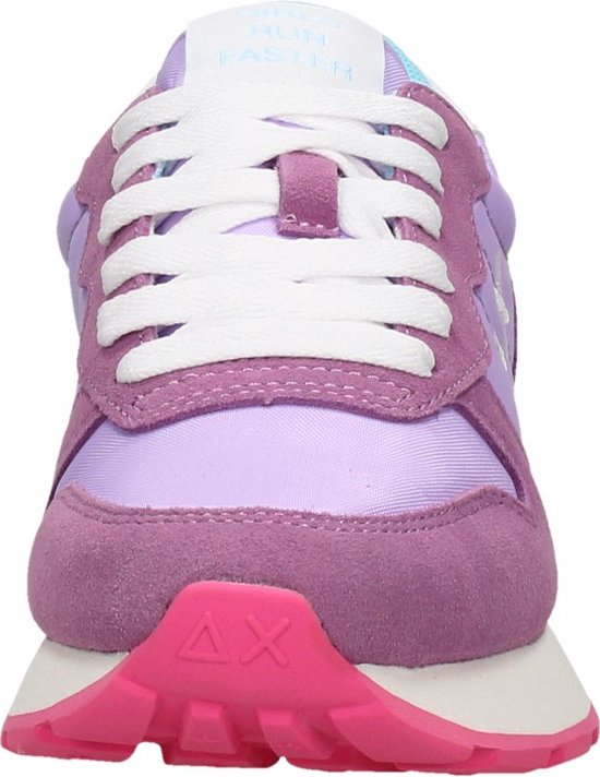 SUN68 Ally Solid Nylon Sneaker - Femme - Blauw/ Multi / Violet - Taille