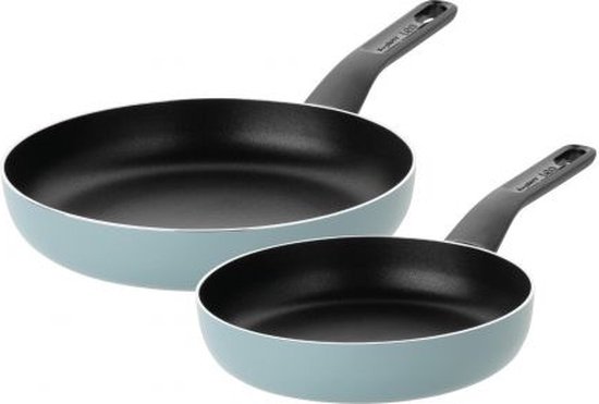 Berghoff Leo 2-delige Pannenset - Ø 20 & 24cm - Slate