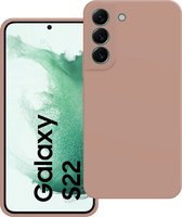 Cazy Soft TPU Hoesje - Geschikt voor Samsung Galaxy S22 - Flexibel - Perfecte Pasvorm - Roze