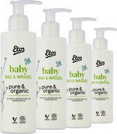 Etos Baby Bad & Wasgel - Pure & Organic - Vegan - 4 x 200 ML