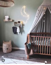 Lampe lune - Lampe lune or - 40 cm - chambre bébé - chambre enfant - Veilleuse - Métal - cadeau - décoration