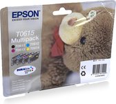 Epson T0615 - Inktcartridge / Geel / Magenta / Cyaan / Zwart