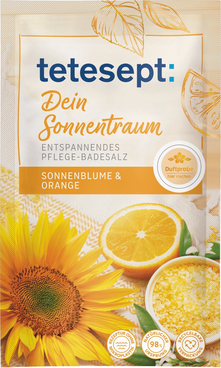 tetesept Badzout Your Sunny Dream, 60 g