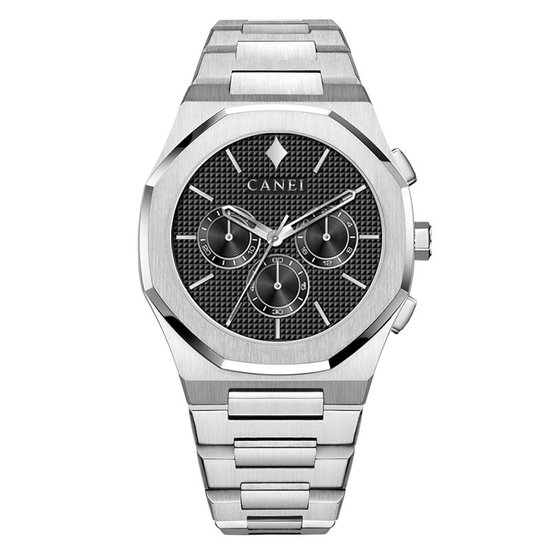 CANEI FIRST EDITION SILVER Heren Horloge