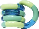Tangle Junior Classic - Blauw/Groen - The Original Fidget Toy