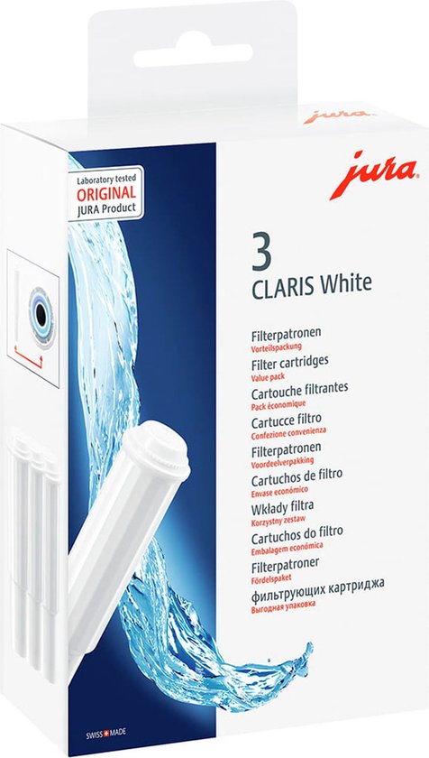 Jura CLARIS Smart -filterpatroon 3 pack | Hendriks Coffee