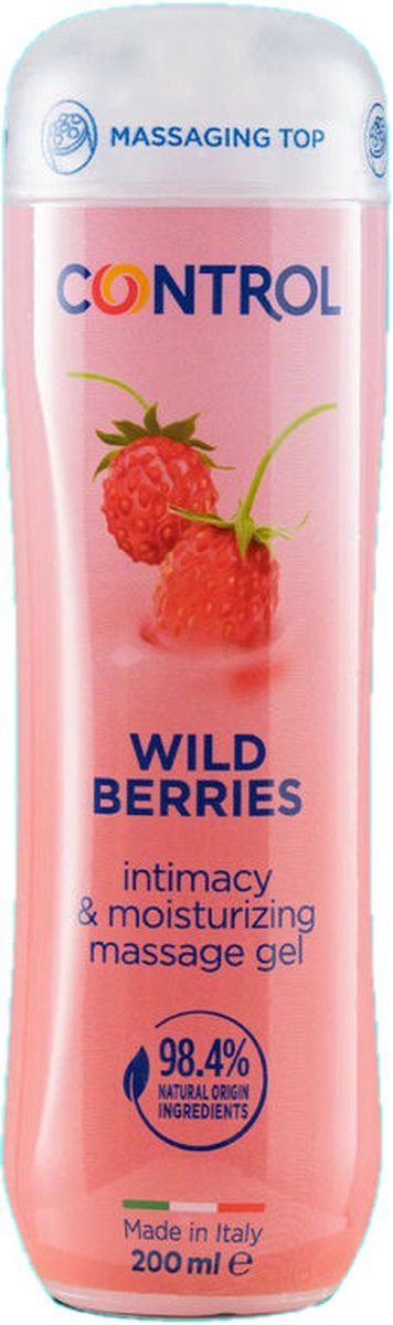 Goedkoopste CONTROL LUBES | Control Massage Gel 3 In 1 Wild Berries 200 Ml