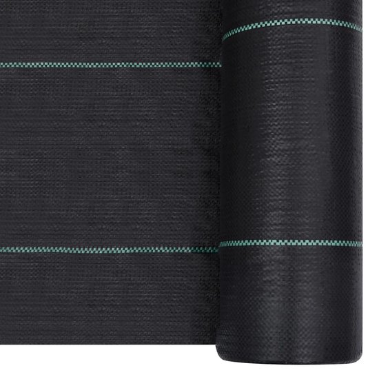 vidaXL Worteldoek 1,5x100 m polypropeen groen