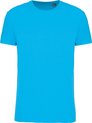 Biologisch unisex T-shirt ronde hals 'BIO190' Kariban Sea Turquoise - M
