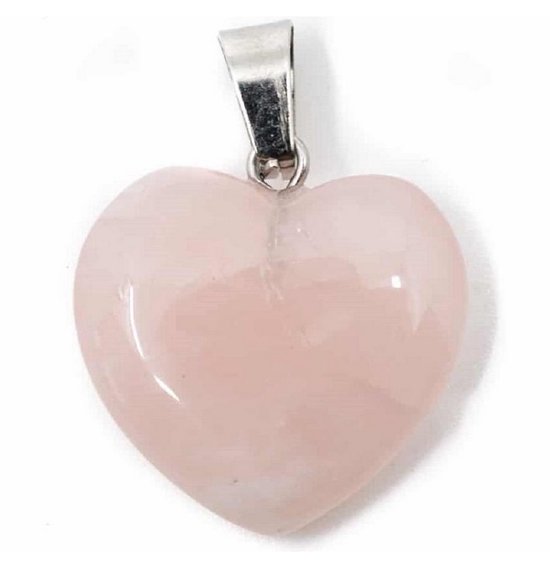 INFUSEU Halsketting feniks kristal hanger, rozenkwarts voor dames