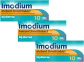 Imodium Instant Smelttablet Diarreeremmer Loperamide 2mg - 3 x 10 tabletten