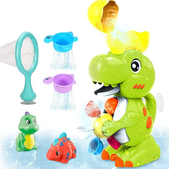 Luclay Jouet de bain Bébé , jouet de piscine dinosaure jouet de bain  piscine bébé de 1