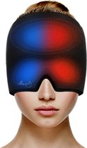 Migraine Masker - Slaapmasker - Hoofdpijn Verlichting - Oogmasker - Reisaccessoires Vliegtuig - Verwarmen en Koelen – Ontspanning - Hoofdpijn - Migraine - Cadeau