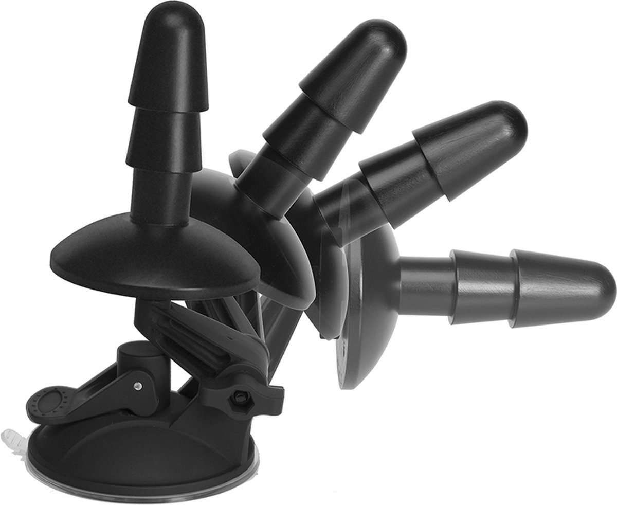 Goedkoopste Doc Johnson Deluxe Zuignap Plug Accessoire black