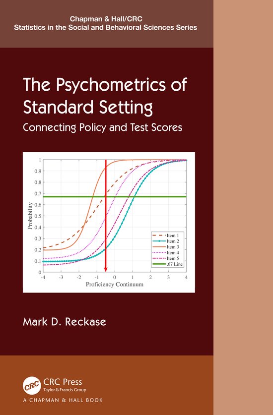 Chapman & Hall/CRC Statistics in the Social and Behavioral S ... - cover