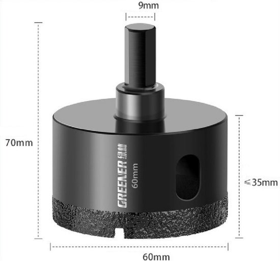 Diamwood - Pro Sds Betonboor - 2 Snijkanten Voor Nauwkeurig Boren - 14 X 260 Mm