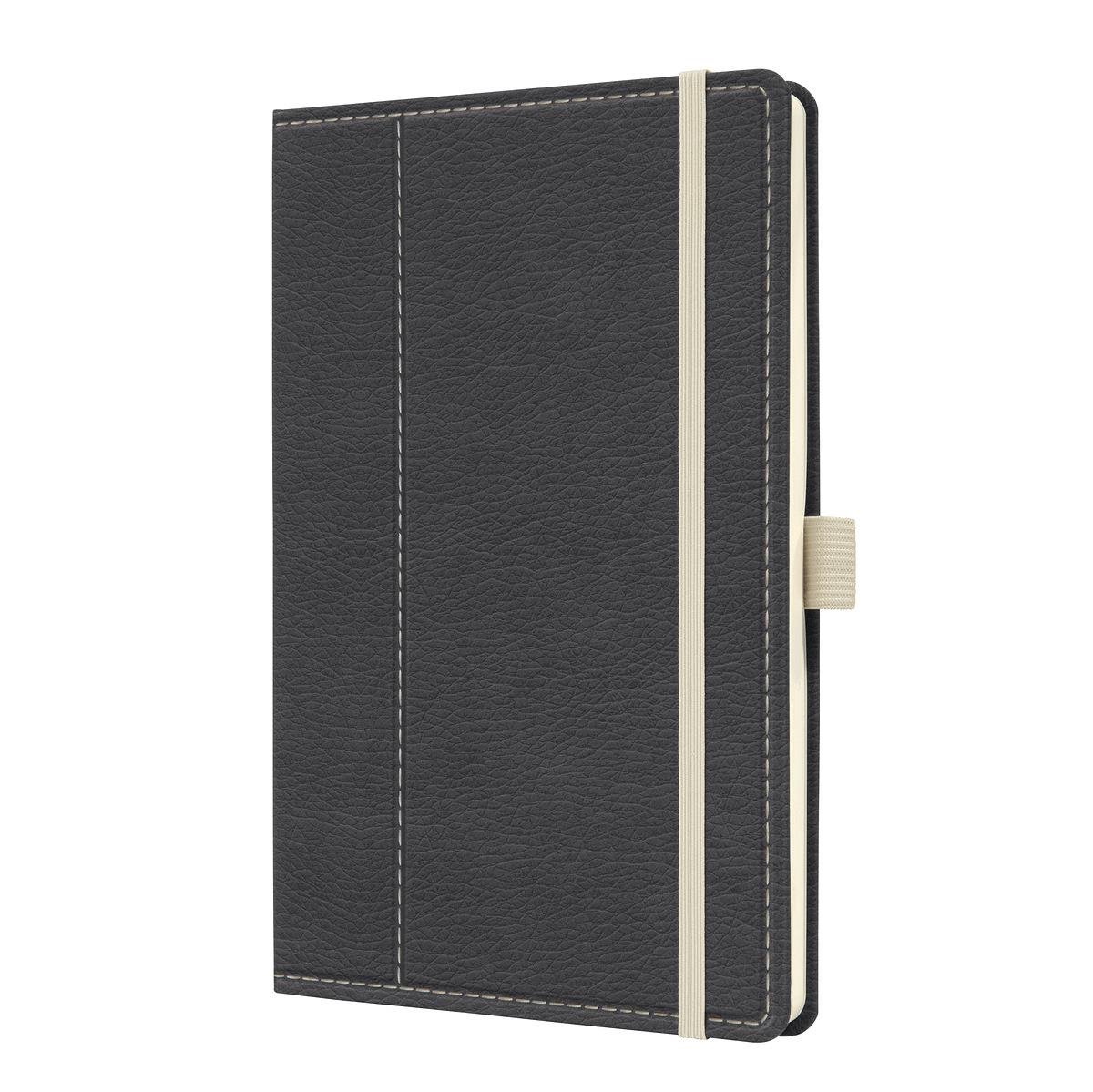 Sigel notitieboek - Conceptum - A5 - 194 pagina's - 80 grams - dots - grijs/wit - SI-CO697