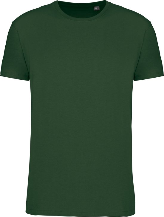 Biologisch unisex T-shirt ronde hals 'BIO190' Kariban Forest Green - XL