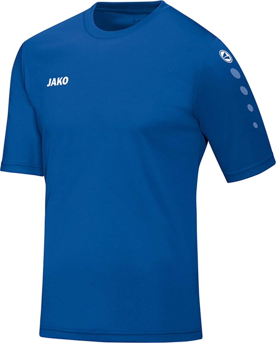 Jako Team SS Sportshirt performance - Maat 140  - Unisex - blauw