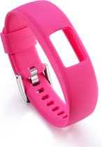 By Qubix Bracelet sport en Siliconen - Rose - Garmin Vivofit 4 - Bracelet Garmin